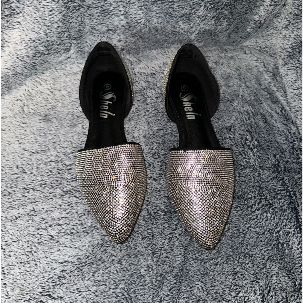 Sparkly flats
